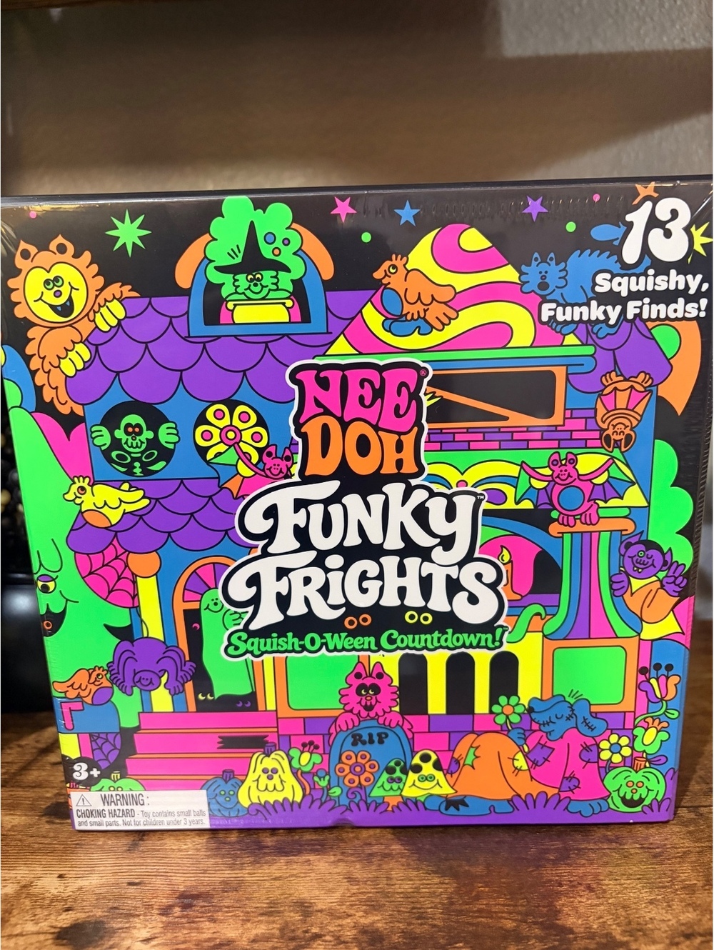 NeeDoh Funky Frights Halloween Advent Calendar 2026 Squish-O-Ween 13-Day Sealed